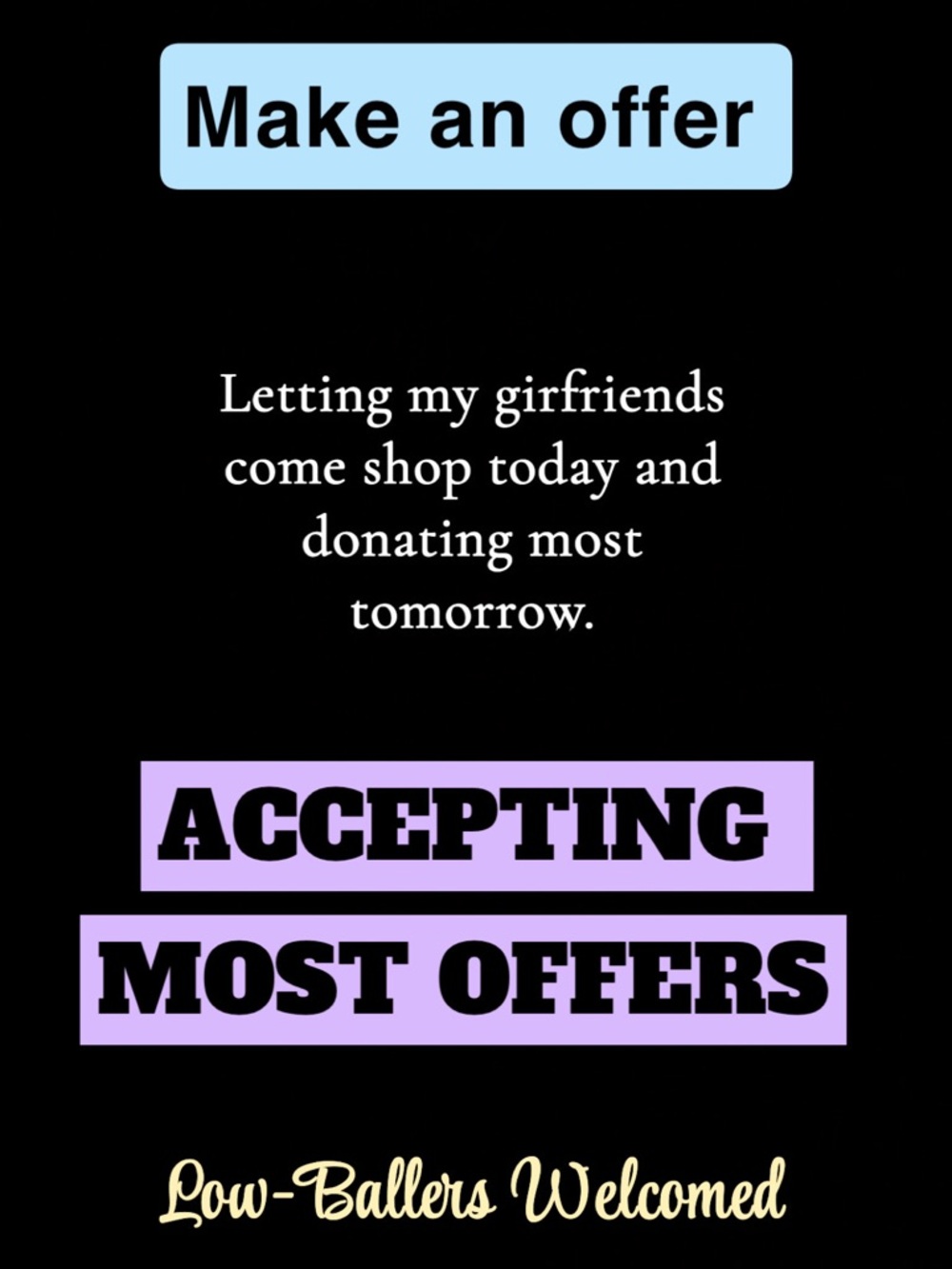 Buy today, will ship tomorrow